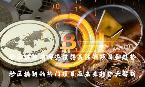 炒区块链有哪些值得关注的项目和趋势

炒区块链的热门项目及未来趋势大解析