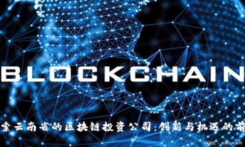 探索云南省的区块链投资公司：创新与机遇的前沿